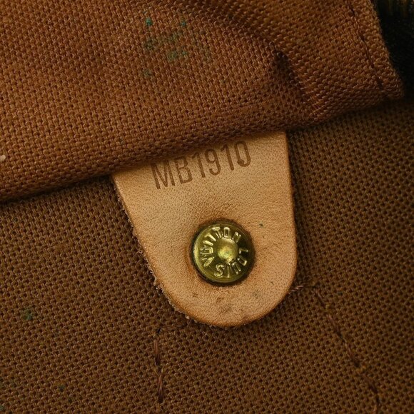 LOUIS VUITTON MONOGRAM SPEEDY 40 DUFFLE HANDBAG M41522 MB1910 YQ02191 - Picture 8 of 9